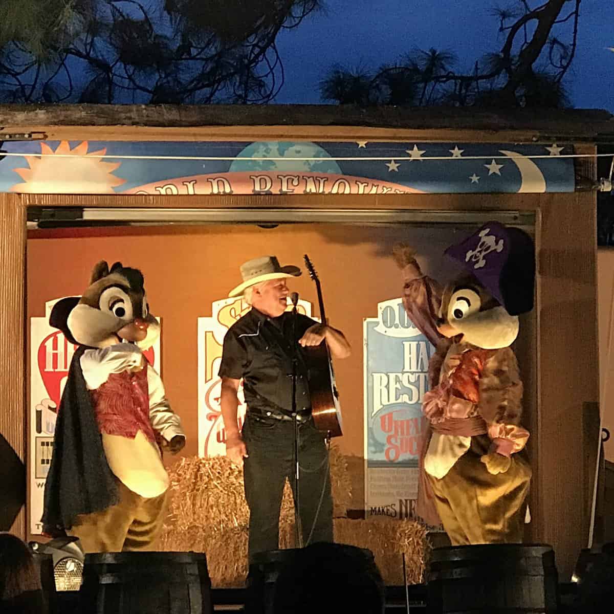 Chip 'n' Dale's Campfire Sing-A-Long is a great activity at Disney Resorts.