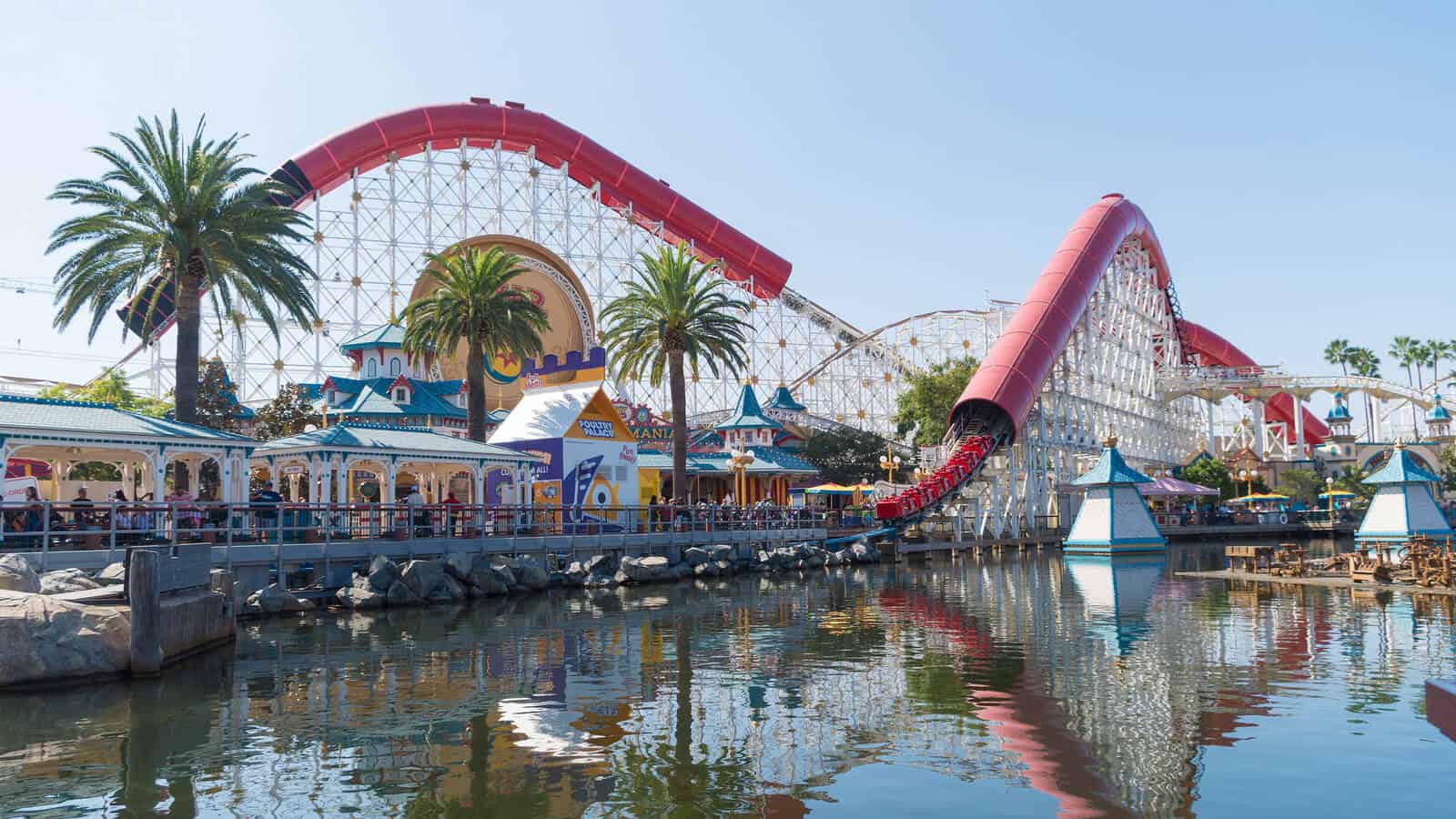 Disneyland vs. California Adventure. 
Guests can find the Incredicoaster in California Adventure Park.