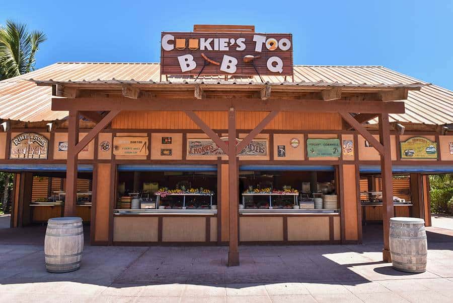 Cookie's Too BBQ is a great place to grab a meal on Castaway Cay