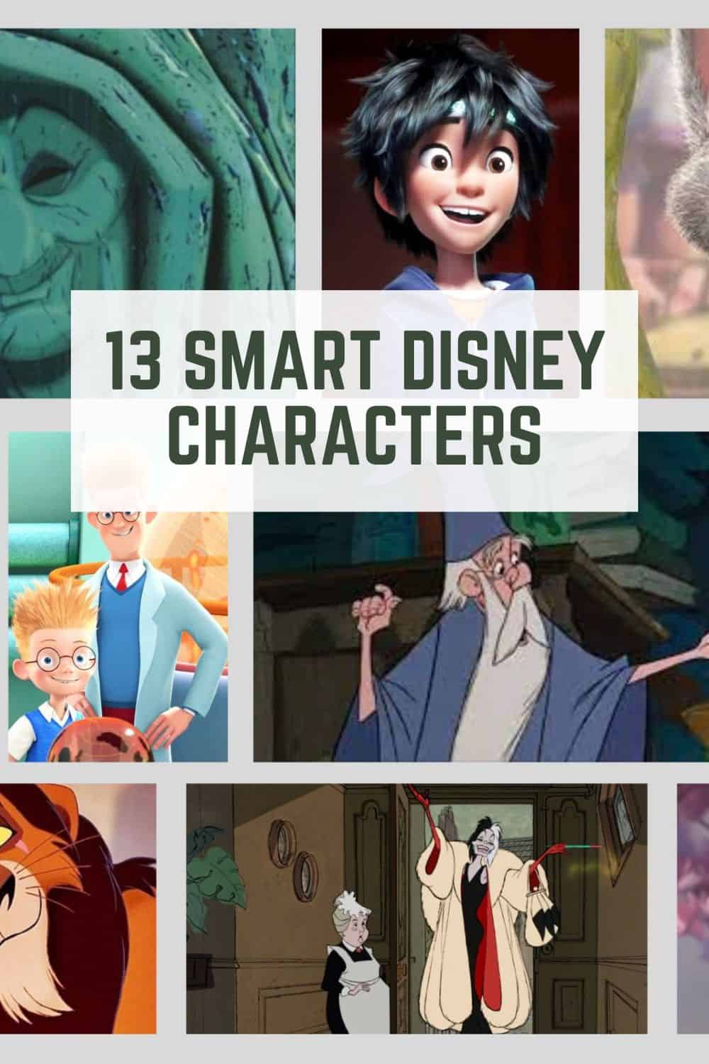 Pin it for Later - Smart Disney Characters